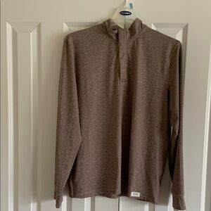 Peloton Heather Brown Long Sleeve Top